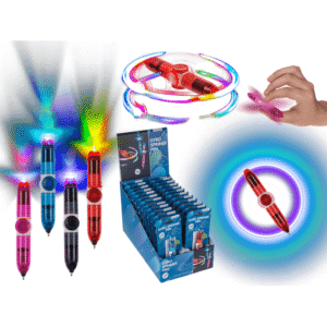Pen, Gyro Spinner with LED,