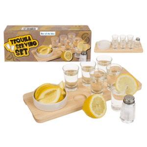 Tequilla serving set,