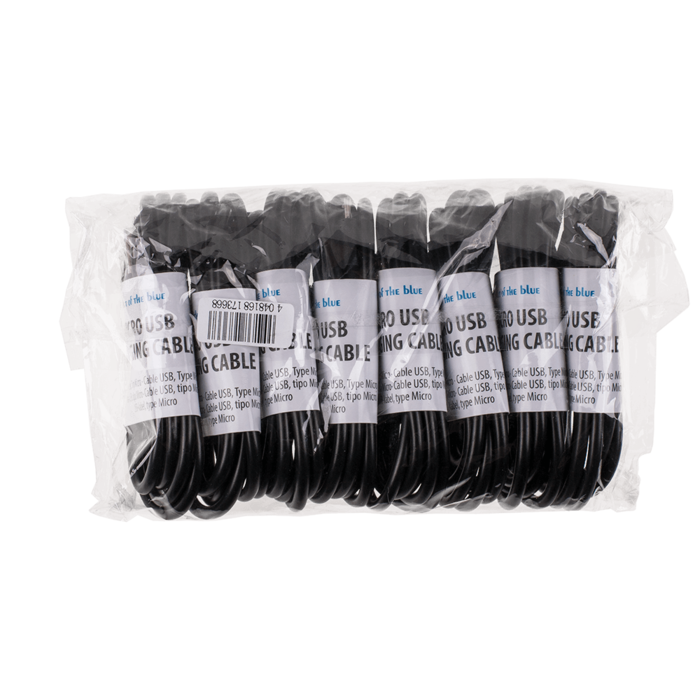 Black USB cable, Typ Micro, - Image 4