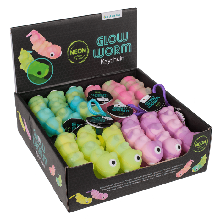 Key chain, Glow Worm, Glow in the Dark, - Image 3