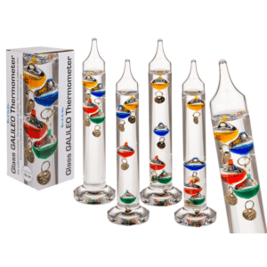 Glass Galileo Thermometer,