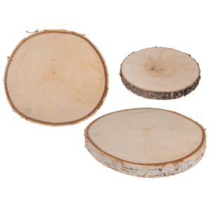 Wooden decoration slice,