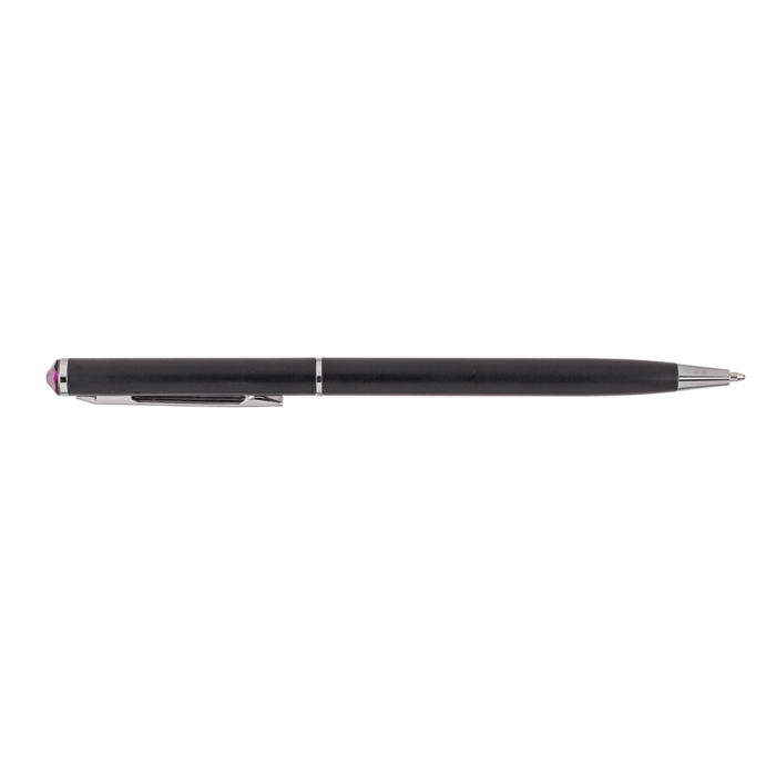 Black pen with Swarovski stone, - Image 4