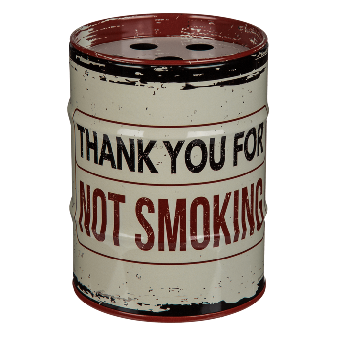 Metal ashtray, Oil Drum, - Image 2