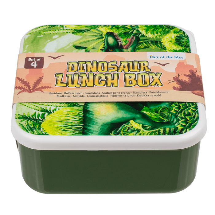 Lunch box, dinosaur, set of 4, - Image 2