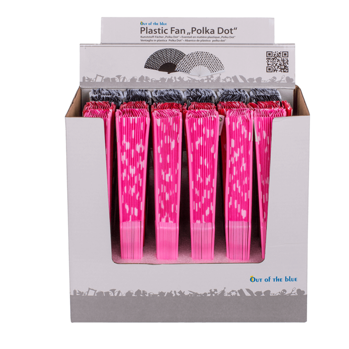 Fan, Spanish polka dot, - Image 2