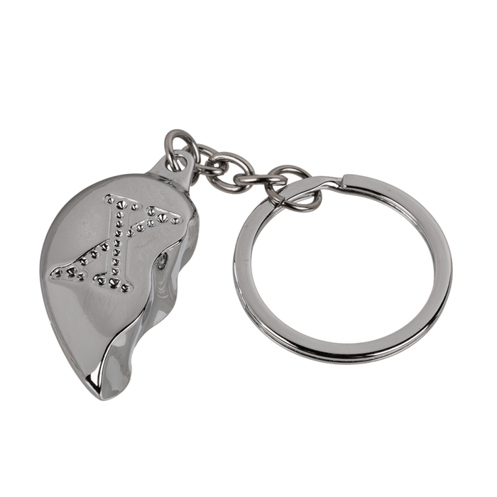 Metal Keychain, Broken Heart, - Image 2