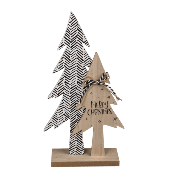 Wooden tree, Merry Christmas, - Image 2