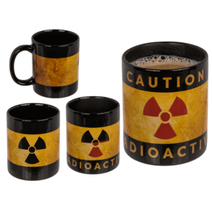 Mug, Nuklear, ca. 9 x 8,5 cm, stoneware,