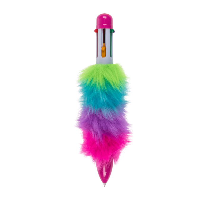 Pen, Plush Rainbow, - Image 2