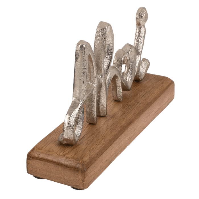 Silver coloured wording, Ahoi, - Image 3