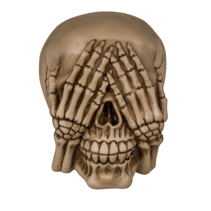 Savings bank, Skull - The 3 Monkeys (See No, - Image 3