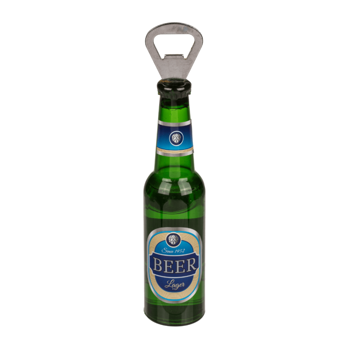 Metal bottle opener with magnet, Beer bottle, - Image 2