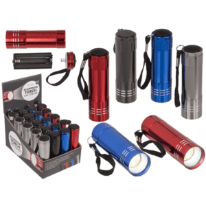 Alu torch with COB-LED, CA: 8,5 cm,