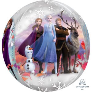 Foil Balloon - Shape - Frozen 2 - Ball - 38 x 40 cm