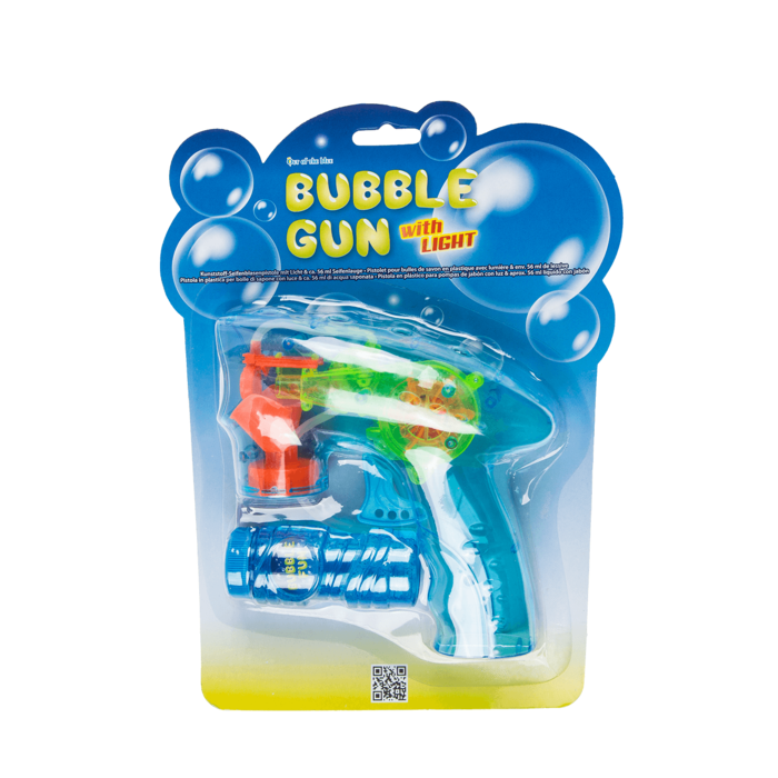 Bubble Gun with LED & ca. 56 ml bubble liquid, - Image 4