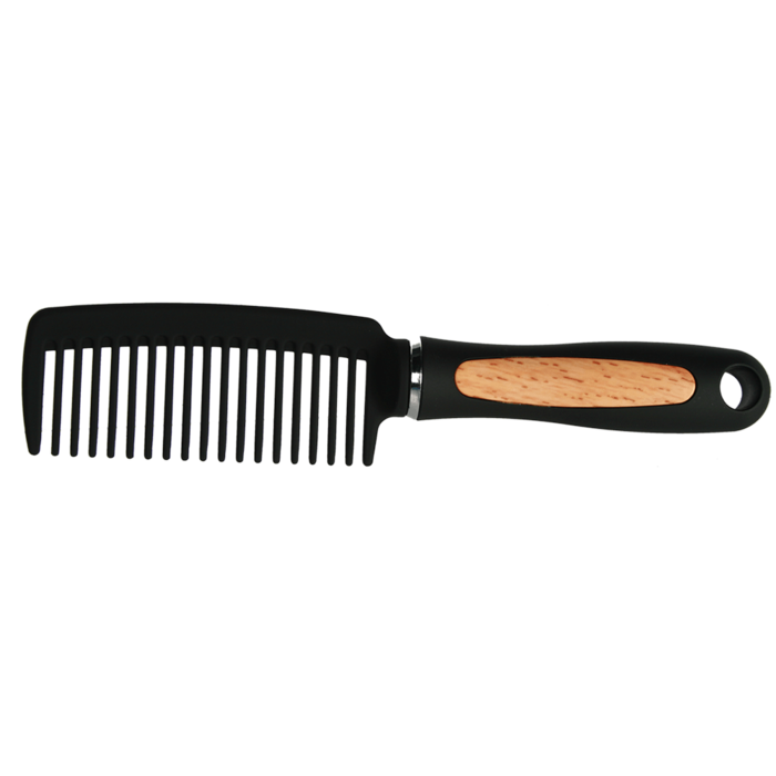 Hairbrush in wooden optic, - Image 3