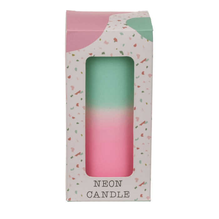 Pillar candle with color gradient - Image 2