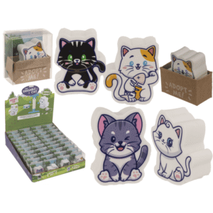Eraser, Cat, approx. 4,2 x 2,3 cm,