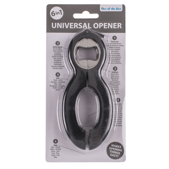 Universal Opener, 6 in 1, black/grey, - Image 2