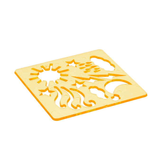 Stencil set, - Image 4