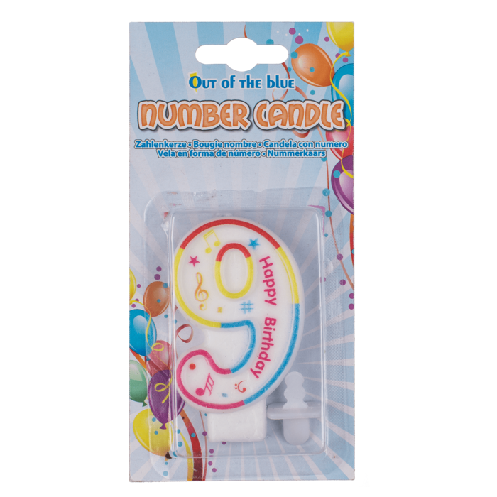 Number Candle - Number 9 - Image 4