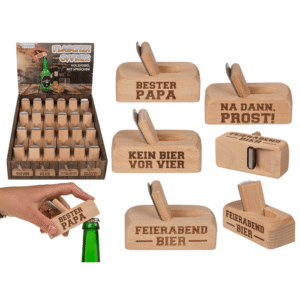 Metal bottle opener with wooden handle, Slicer,