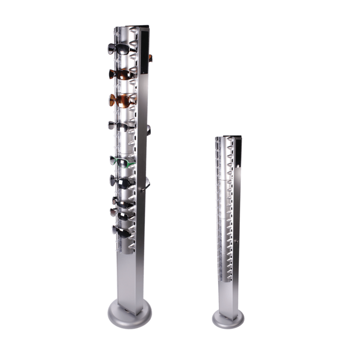 Display stand for 40 sunglasses,