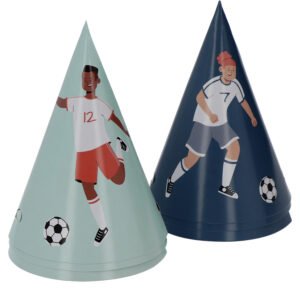 Party Hats - Fantastic Football - 6 pieces