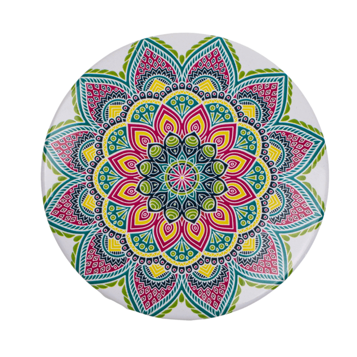 Pocket mirror, Mandala, - Image 2