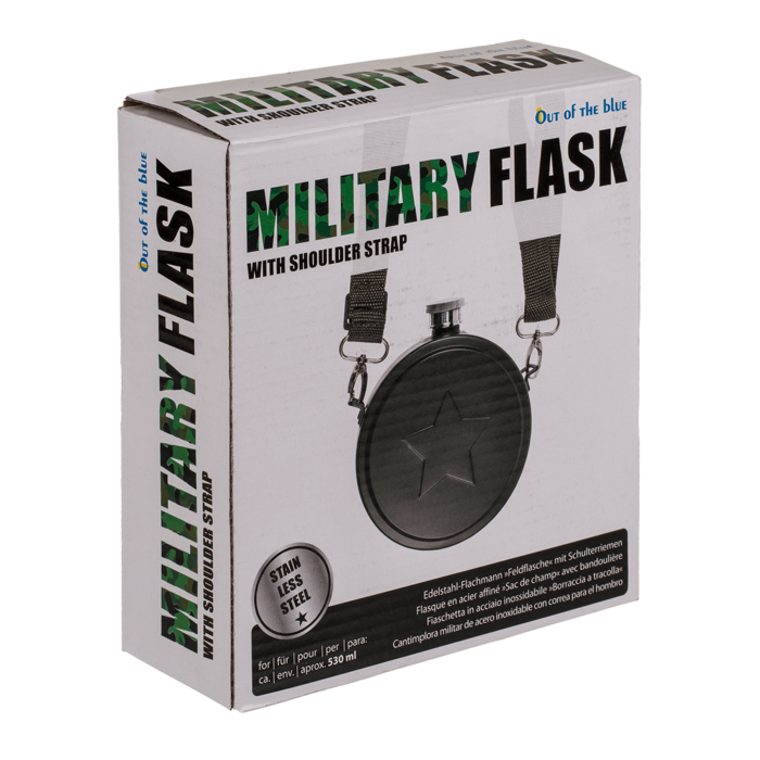 Stainless Steel Flask, - Image 2