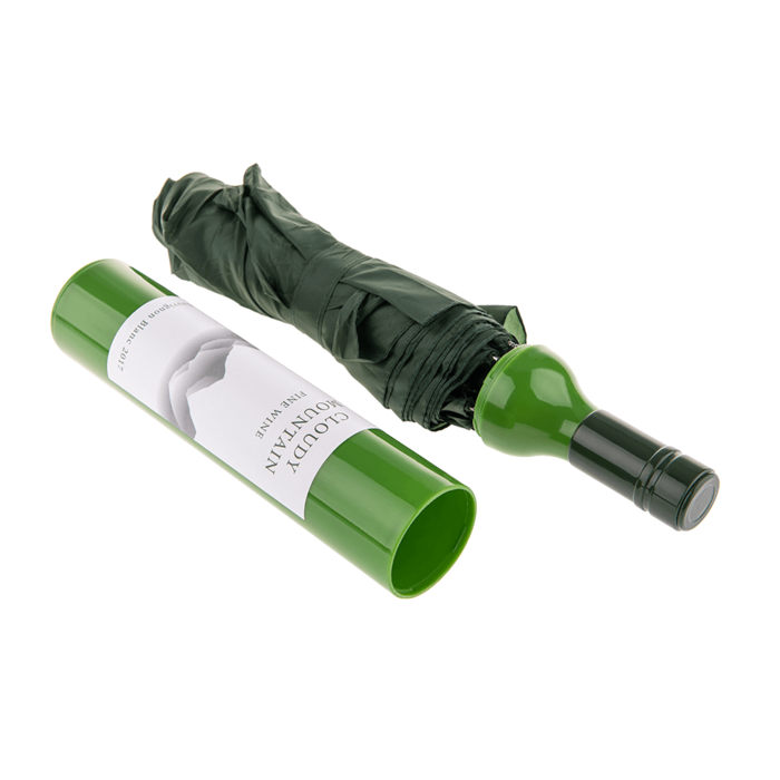 Pocket Umbrella, White Wine bottle, - Image 4