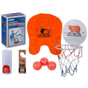 Toilet basketball set, set of 7,