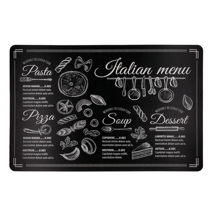Polypropylen placemat, Tasty, - Image 4