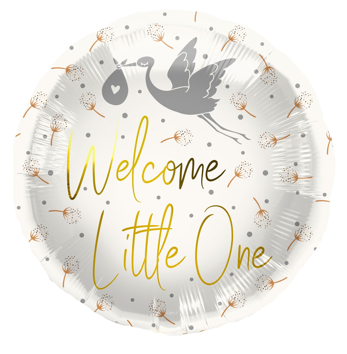 Foil Balloon Welcome Little One Starch - 45 cm
