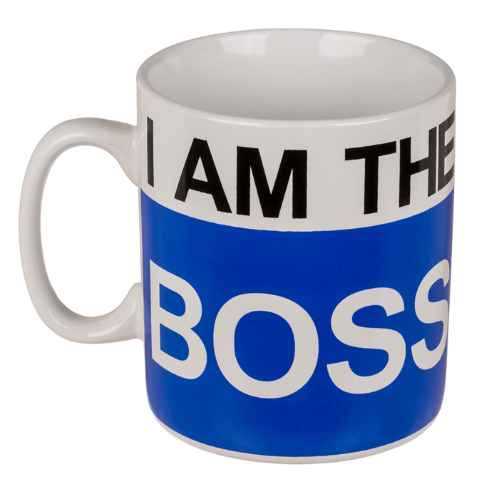 Coffee Mug, I am the Boss, - Image 4