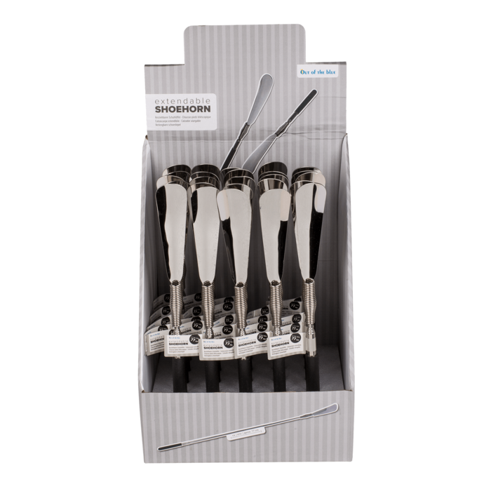 Extendable metal shoe horn, - Image 2