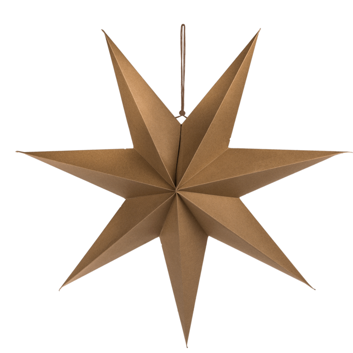 Foldable craft paper star, D: ca. 60 cm, - Image 4