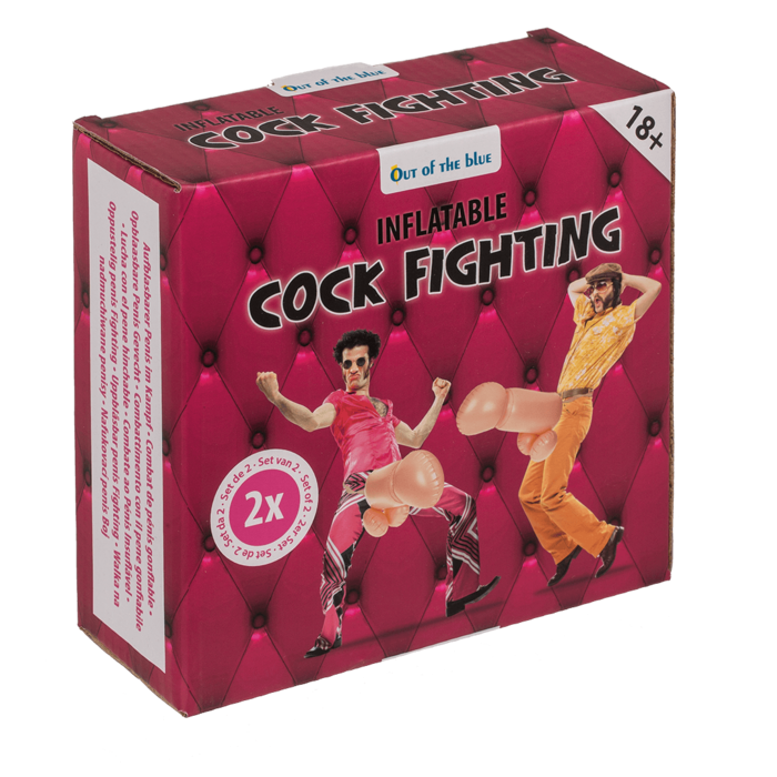Inflatable Cock Fighting, approx. 52 x 18 x 21 cm, - Image 3