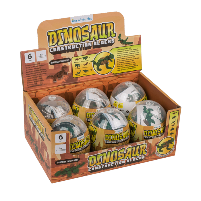 Construction blocks, Dinosaur, approx. 9 cm, - Image 3