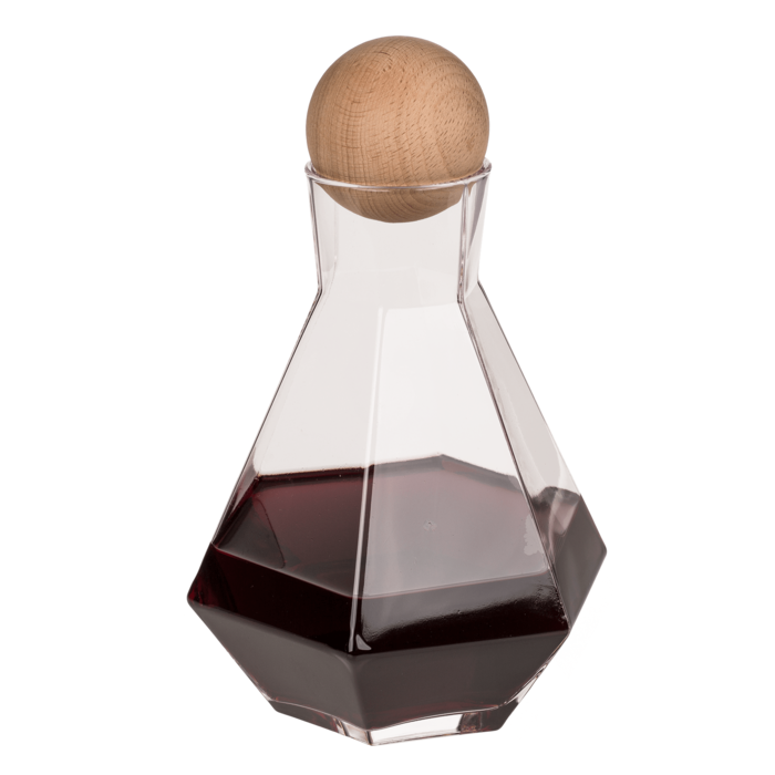 Diamond Wine Carafe, approx. 1300 ml, - Image 4