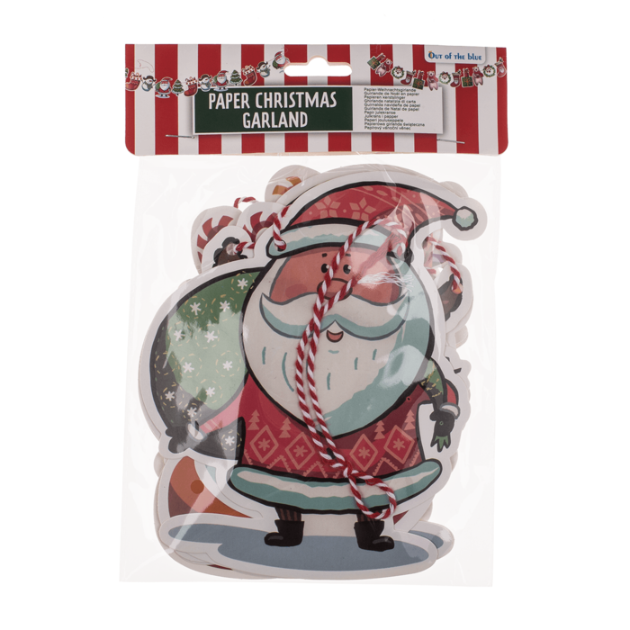 Paper Christmas garlands, motifs 26 x 17cm, - Image 2