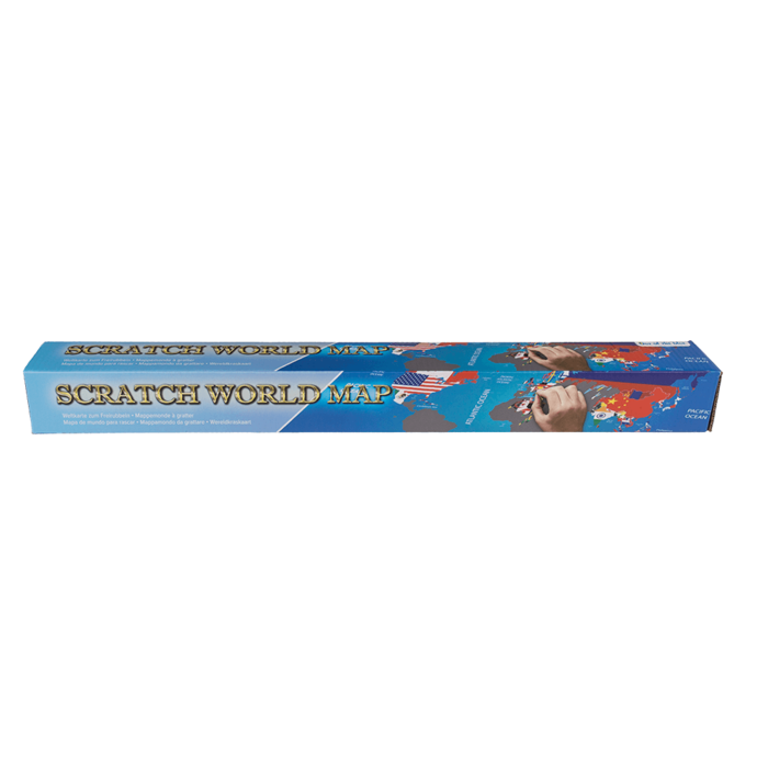 World Map for scratching, flags, - Image 4