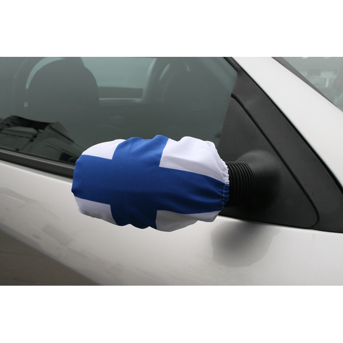 Car side mirror flag with rubber string, - Image 3
