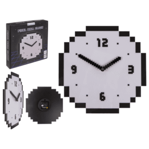 Wall clock, Pixel, 30 x 30 cm,
