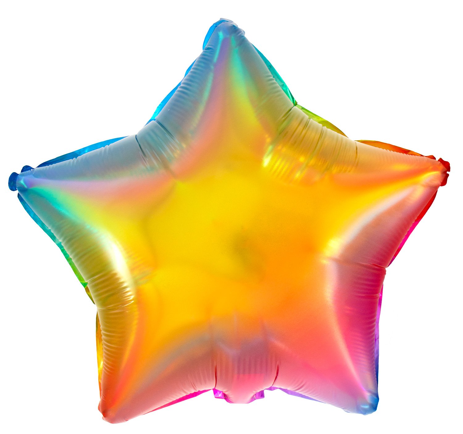 Foil Balloon Star-shaped Yummy Gummy Rainbow - 45 cm