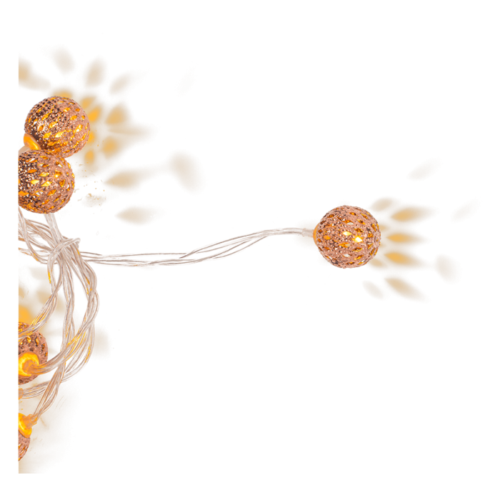 Indoor Light chain, Oriental, with 10 LED, - Image 3