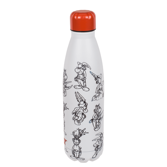 Metal drinking bottle, Asterix, - Image 3
