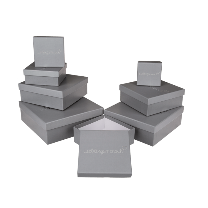 Grey gift box, Lieblingsmensch, - Image 3