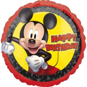 Foil Balloon - Mickey Mouse - "HAPPY BIRTHDAY" - 45 cm